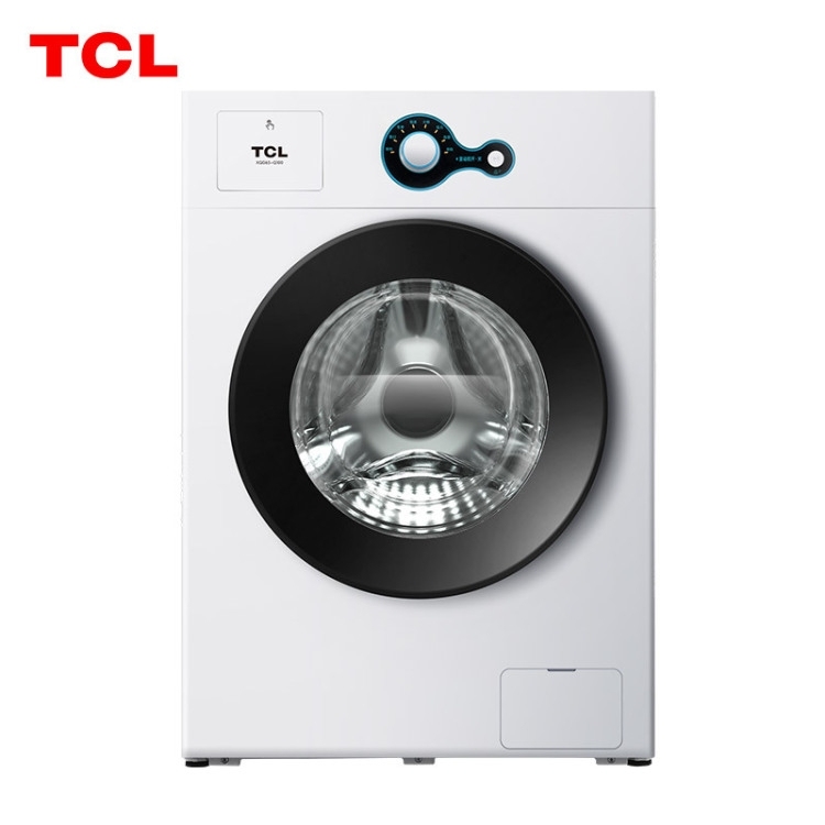 TCL 6.5公斤全自动洗衣机 滚筒洗衣机 一键便捷 中途添衣 智能感知 高温自洁除菌 洗衣防缠绕XQG65-Q100